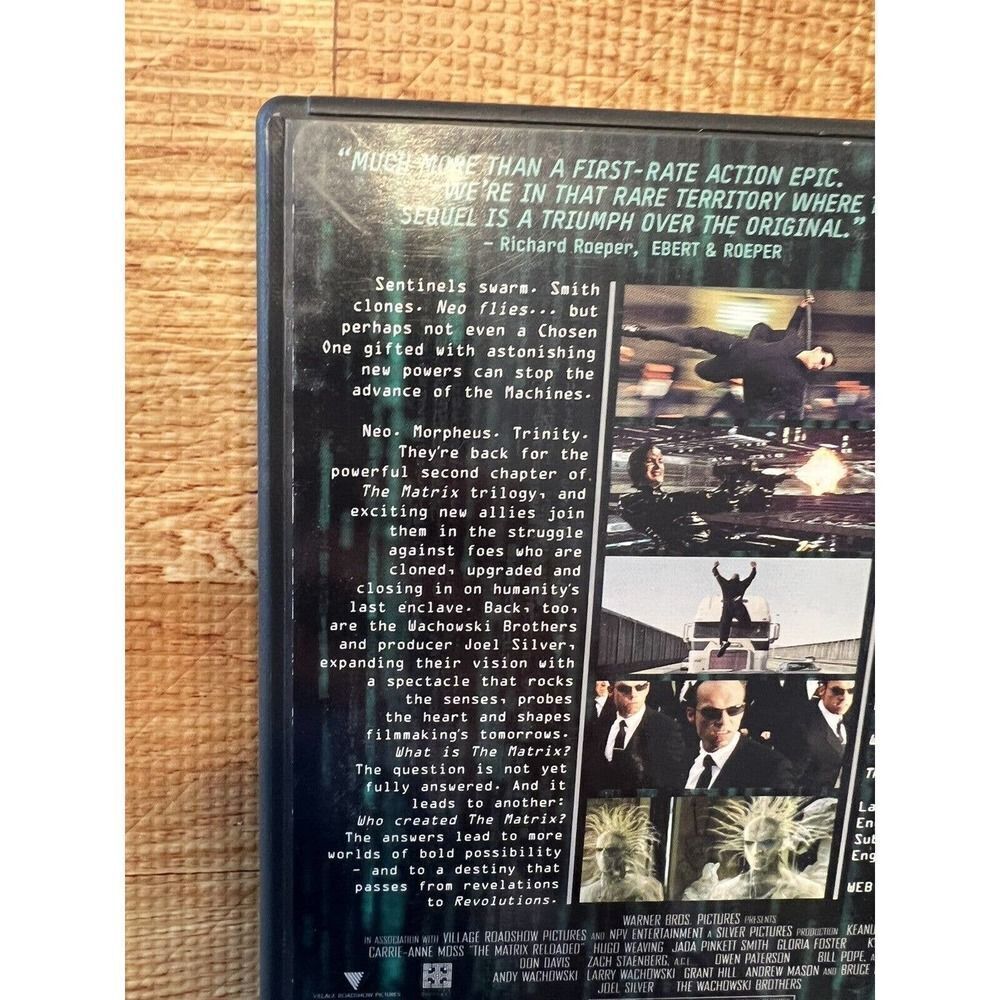 The Matrix Reloaded (DVD, 2003) - Picture 6 of 9
